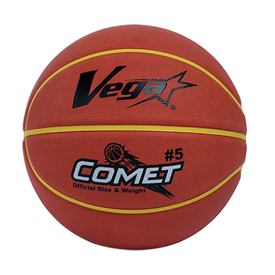 VEGA COMET橡膠削邊籃球棕