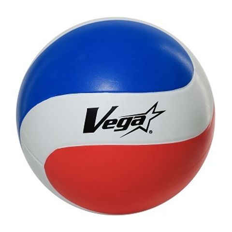 VEGA 軟式橡膠排球藍白紅5號球
