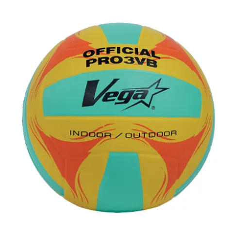 VEGA 軟式橡膠排3號球黃橘綠
