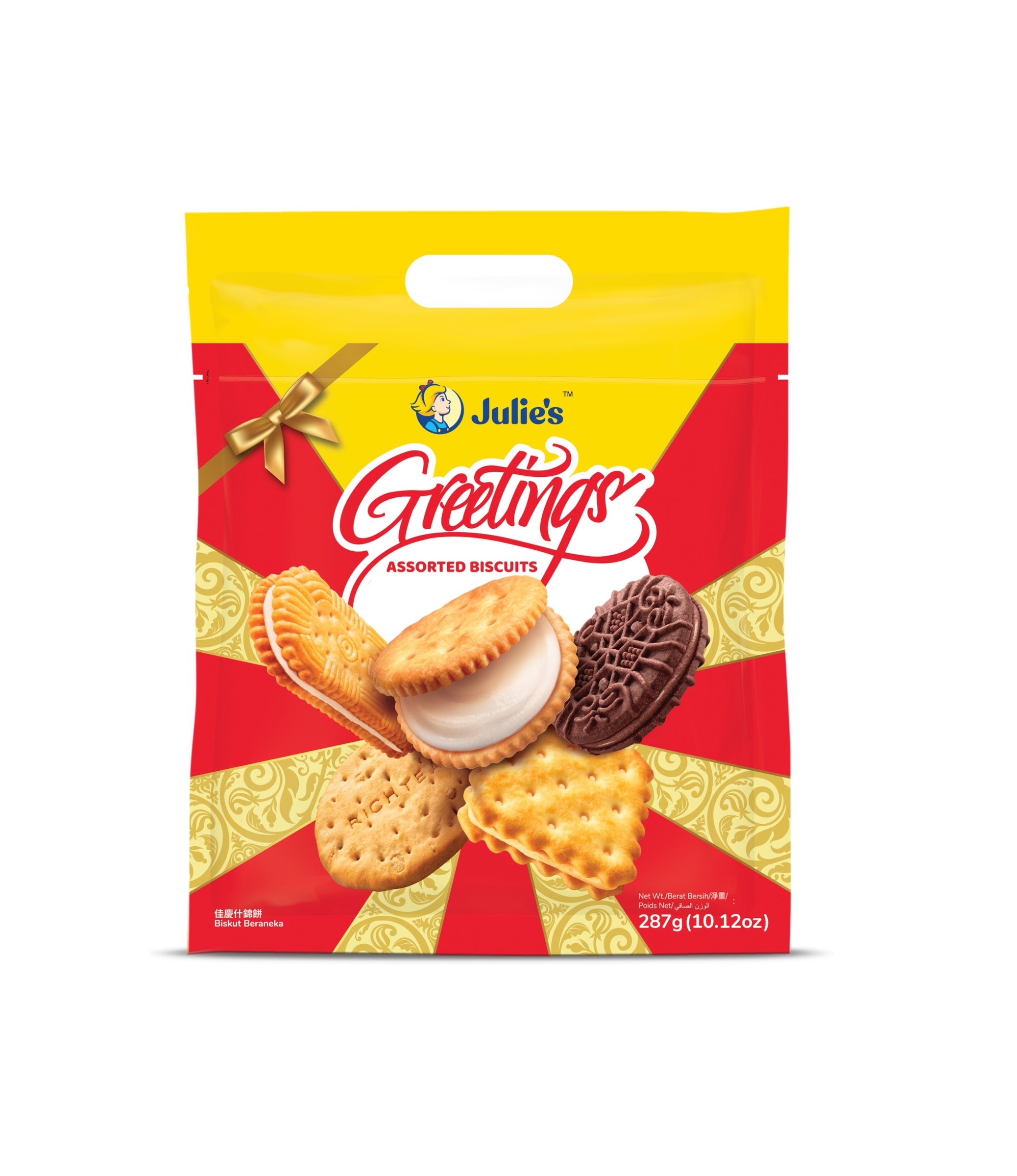 Julie's Greetings Assorted Biscuits 287g (002)