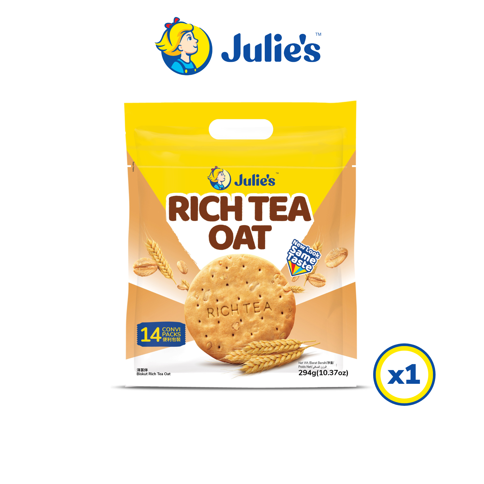 Julie's Rich Tea Oat 294g x 1 pack