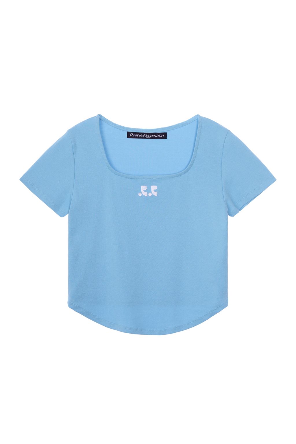 【Rest&Recreation】 RR SQUARE NECK TOP ♥2COLOR REST&RECREATION RR SQUARE NECK TOP – Thewoorolls