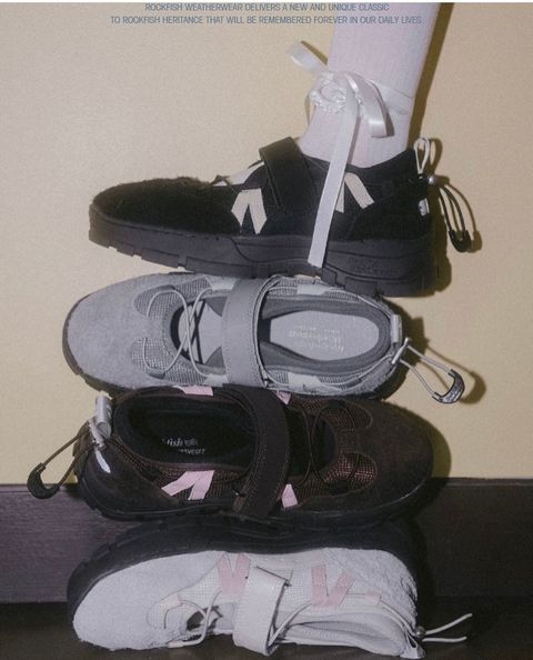 靴 ROCKFISH WEATHERWEAR BRYNVELCRO SNEAKRES Rockfish Weatherwear] Bryn Velcro Sneakers (Mesh) V2 - 4