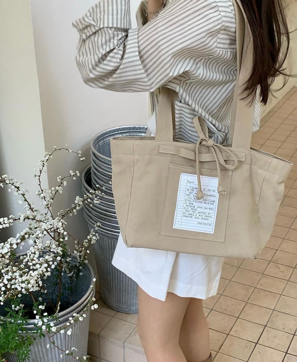 TU ET TOI VINTAGE CANVAS BAG – Thewoorolls