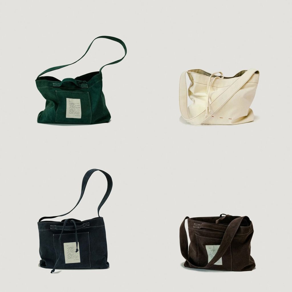 [Tu Et Toi] VINTAGE CANVAS CROSS BAG ★韓國 クロスビンテージキャンバスバッグ - TU ET TOI | 60% - アジア