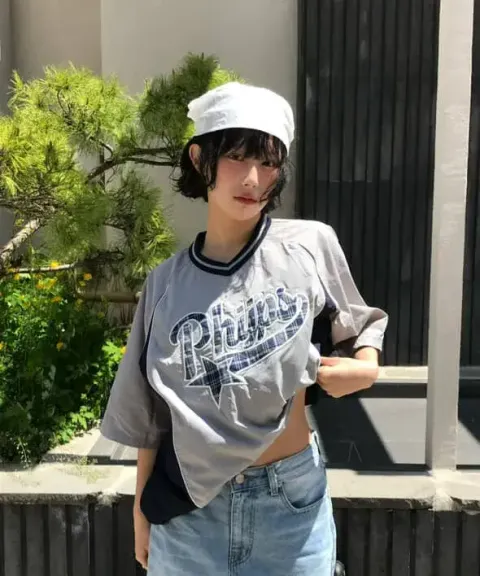 [RONRON] RINGER LADY AND THE TRAMP SHORT Tシャツ★新作★ RONRON RINGER LADY AND THE TRAMP SHORT T SHIRT
