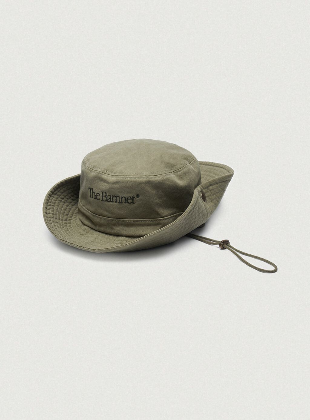 帽子 the Barnnet navy logo safari hat Logo Safari Hat（ハット）｜The Barnnet（ザバーネット