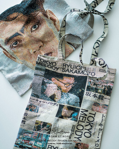 Tokyo Melody Ryuichi Sakamoto × 10Culture / ADAM ET ROPE'帆布袋