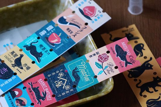 Matchbox Handfeel Paper Sticker Roll 火柴盒小貼紙卷 | Lihaopaper