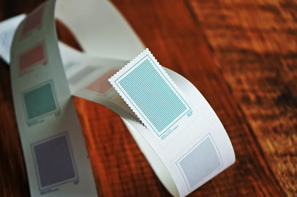 郵票框網點手感紙紙膠帶03