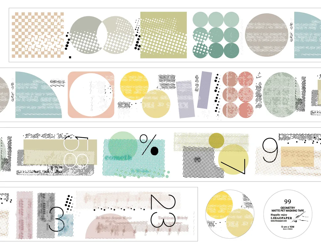 No99幾何紙膠帶圖示