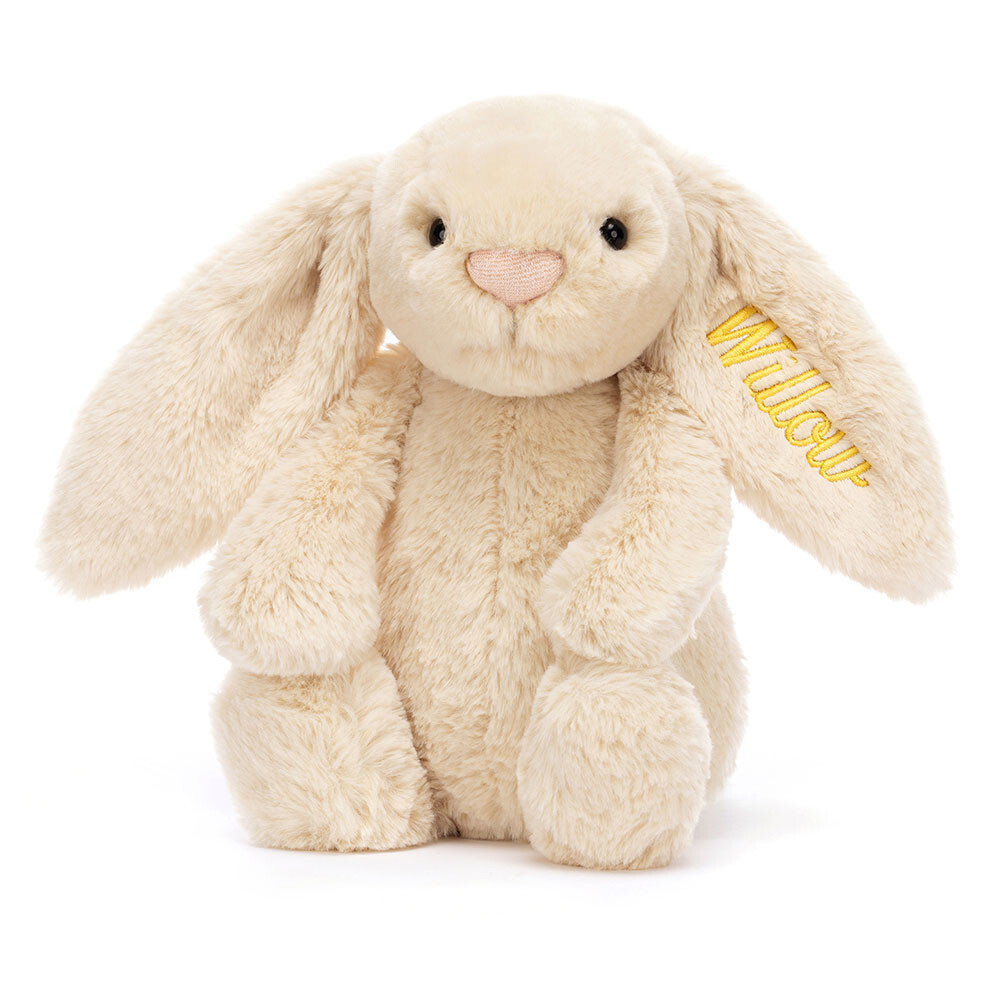 Personalised Bashful Luxe Bunny Willow (Pre-order 15 days