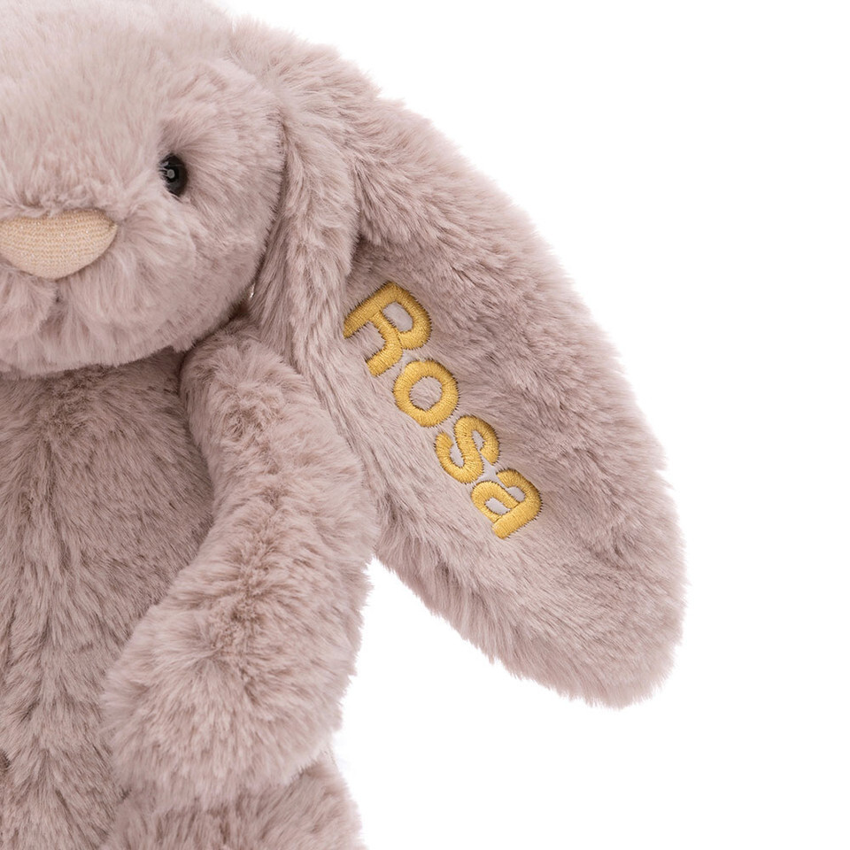 Personalised Bashful Luxe Bunny Rosa (Pre-order 15 days) – Snowiiy