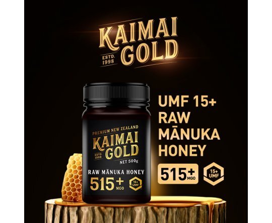 Kaimai Gold Honey UMF15+-540x444