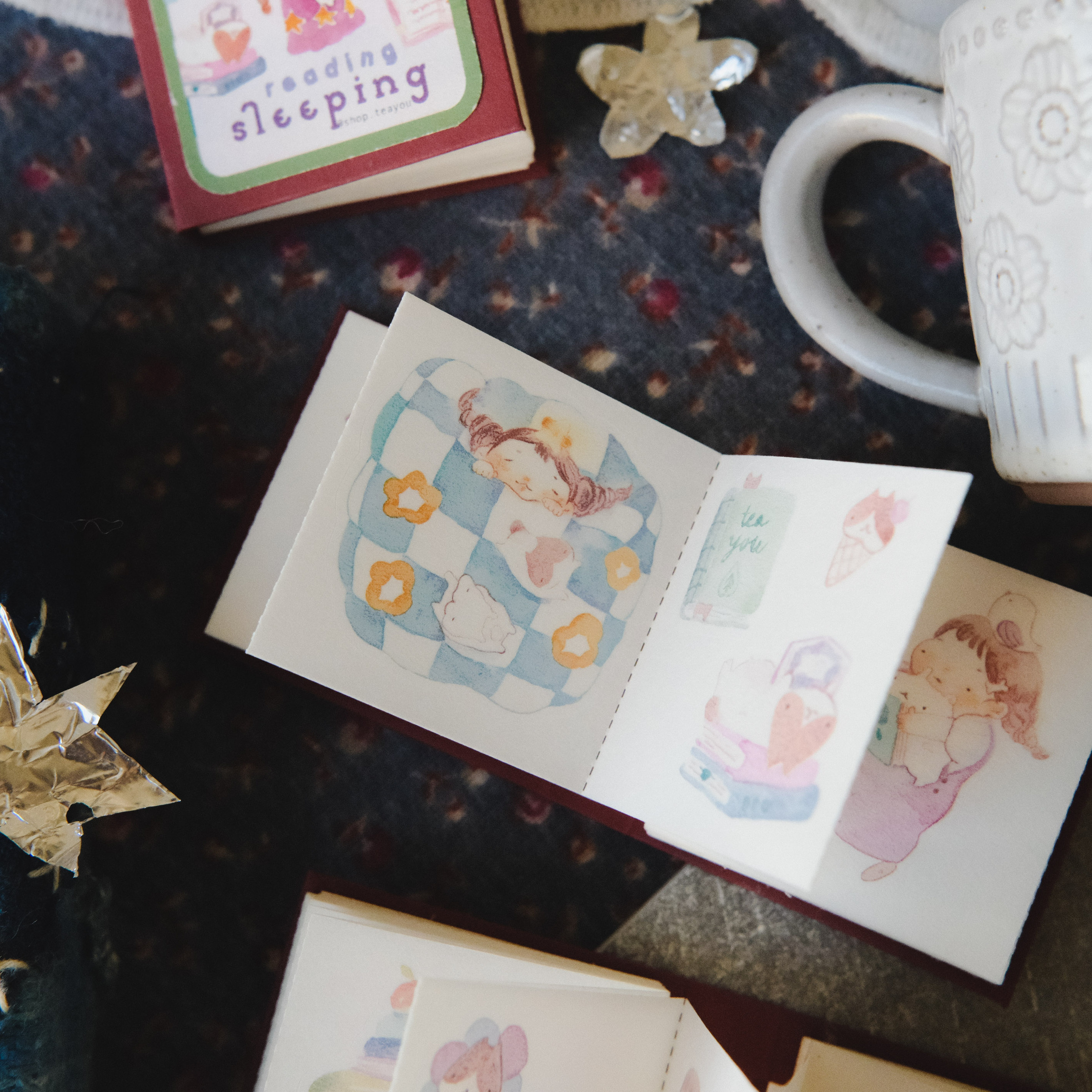 reading sleeping SB-4