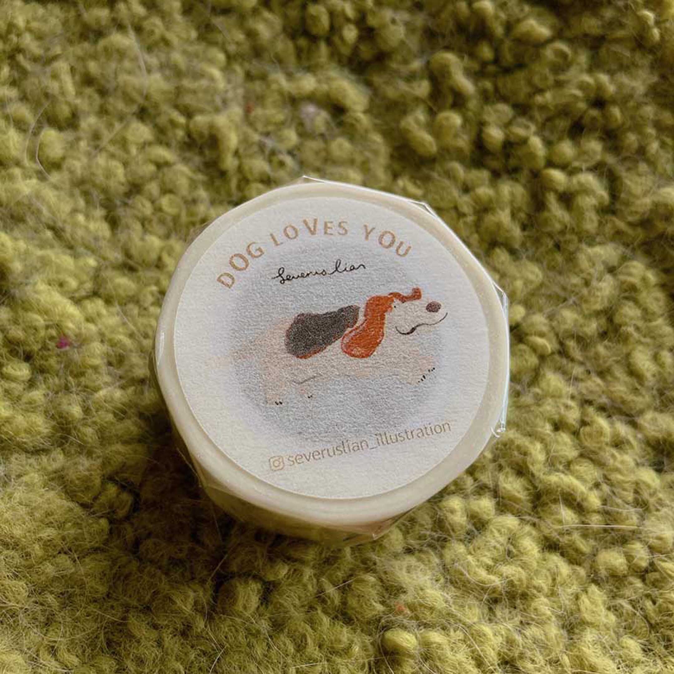 紙膠帶-狗愛你1