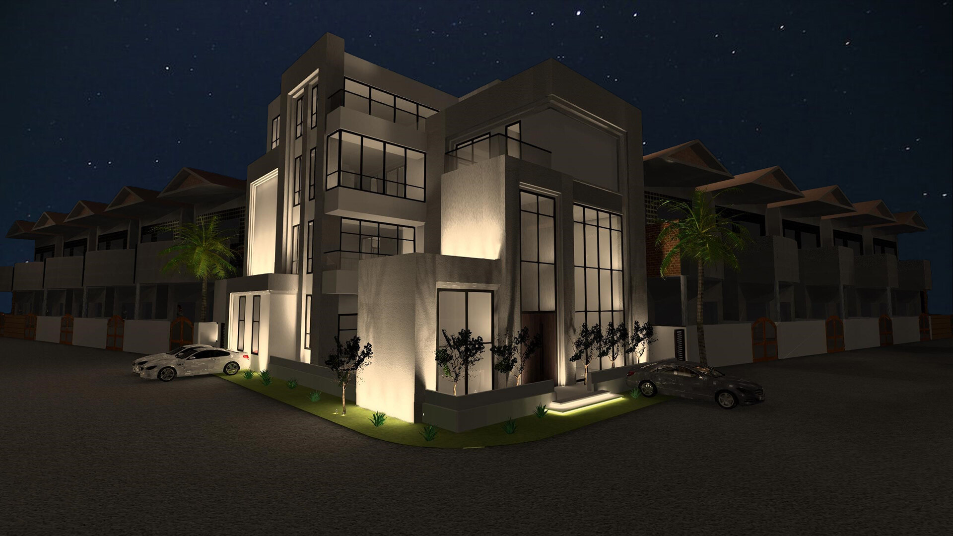 facade lighting design