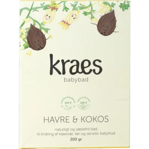 KRAES Babybad - Havre & Kokos