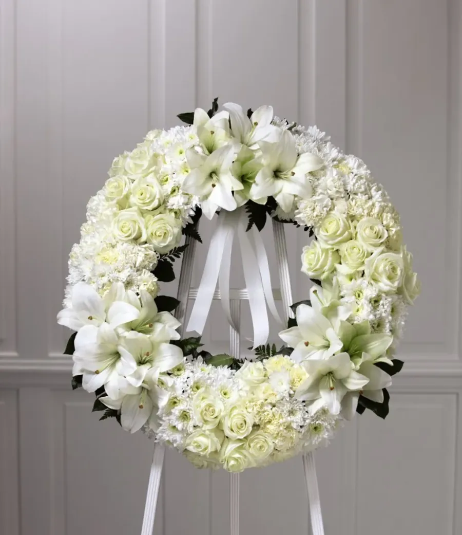 Sweet Diary Florist |  - FUNERAL WREATH