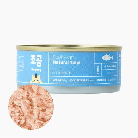 【韓國朝貢】Sophy系列 貓用副食罐-鮪魚口味 90g