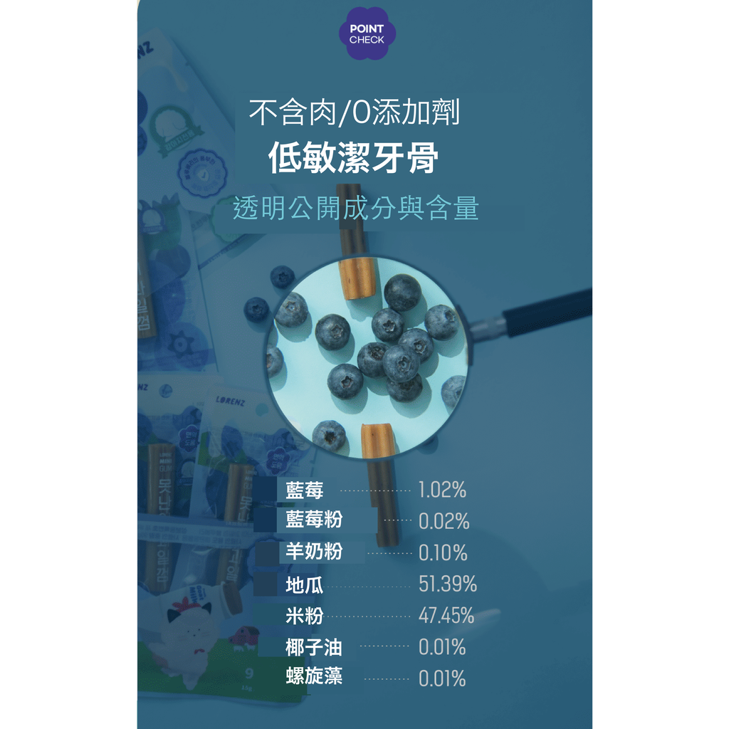 洛倫滋水果潔牙骨-藍莓山羊奶-10