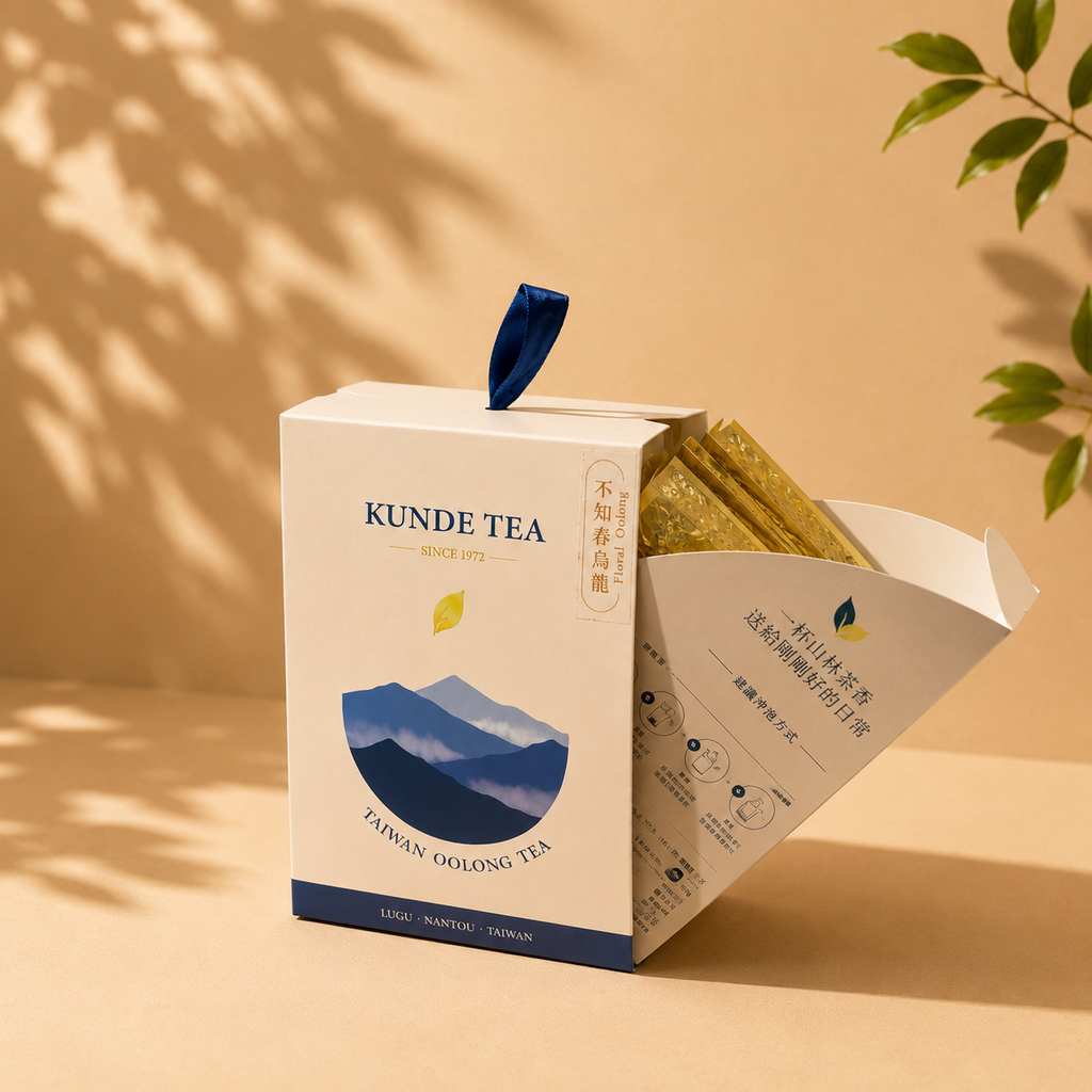 不知春烏龍茶包盒