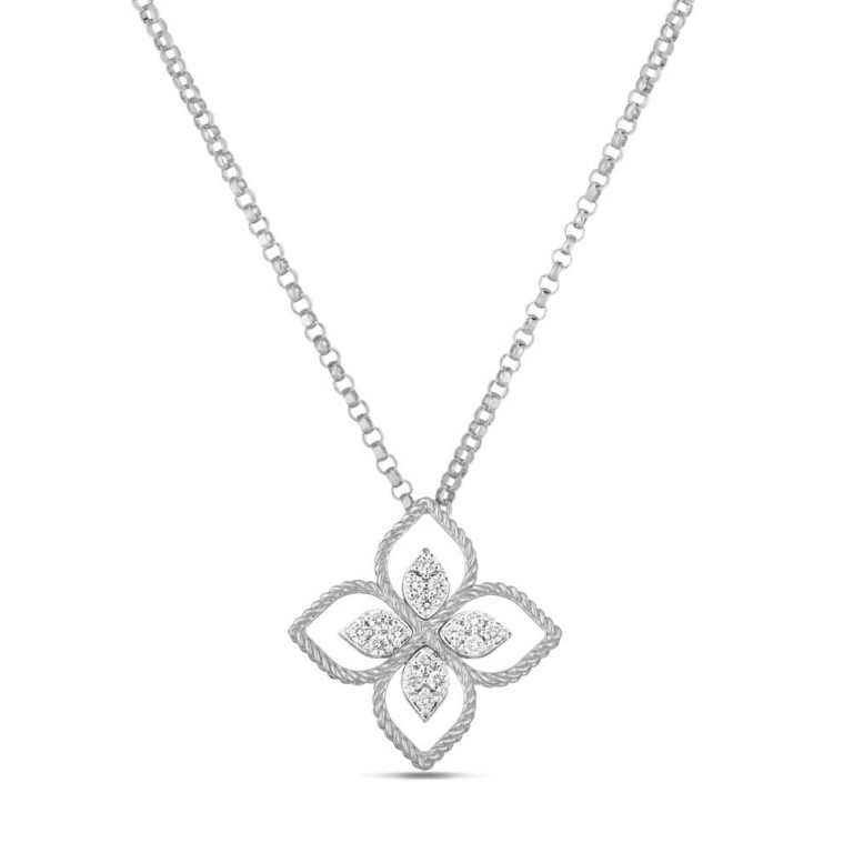 ROBERTO-COIN-PRINCESS-FLOWER-PENDANT-18K-WHITE-GOLD-WITH-DIAMOND-ONE-FLOWER-LARGE-VERSION-ADR777CL2665-768x768