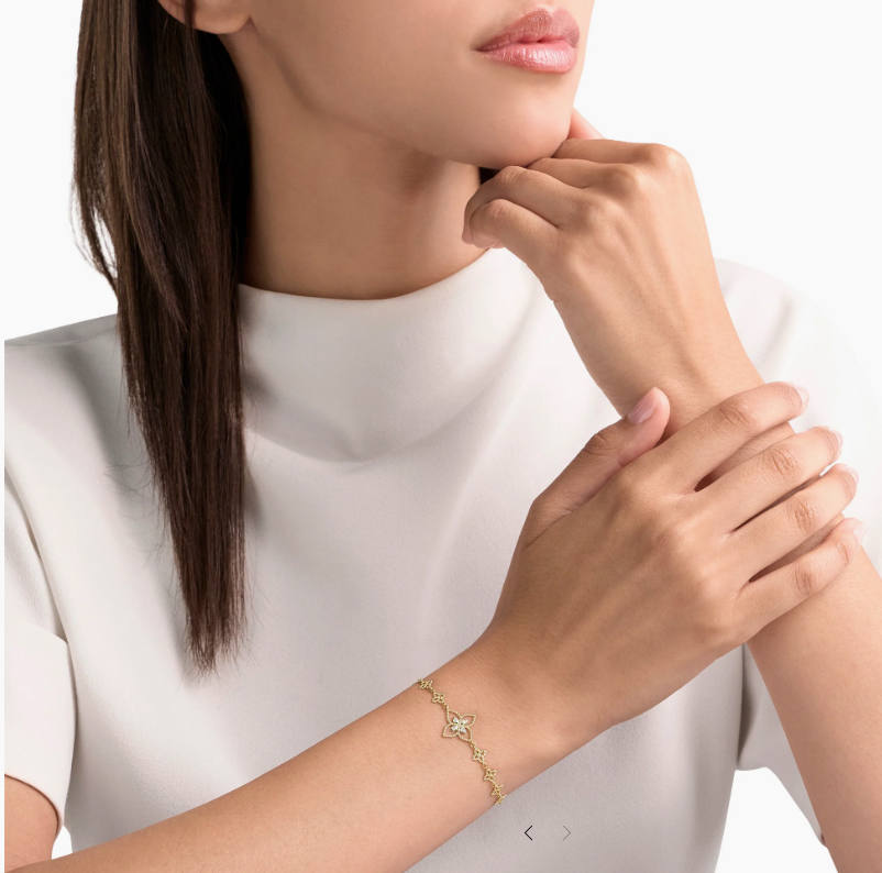 TINY PRINCESS BRACELET WITH DIAMONDS -2