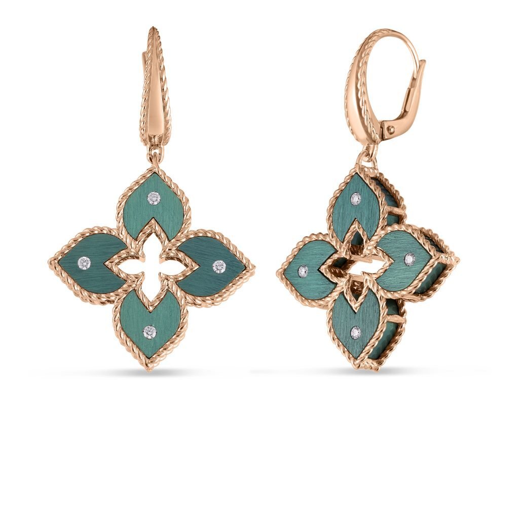 ROBERTO-COIN-VENETIAN-PRINCESS-18K-GOLD-DIAMOND-GREEN-TITANIUM-EARRINGS-7773605AXERX-1024x1024