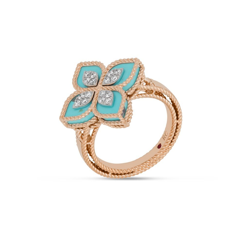 ROBERTO-COIN-PRINCESS-FLOWER-18KT-ROSE-GOLD-TURQUOISE-FLOWER-RING-WITH-DIAMONDS-ADV888RI1837_03_SIDE-1024x1024