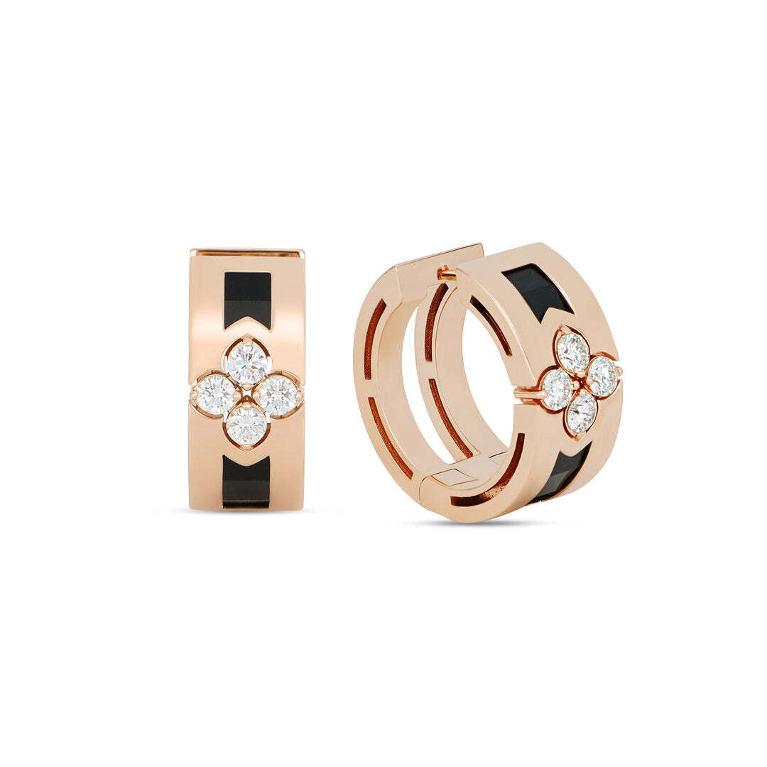 ROBERTO-COIN-LOVE-IN-VERONA-18K-ROSE-GOLD-DIAMONDS-OPEN-FRAME-HOOP-EARRINGS-WITH-BLACK-JADE_ADV888EA2341