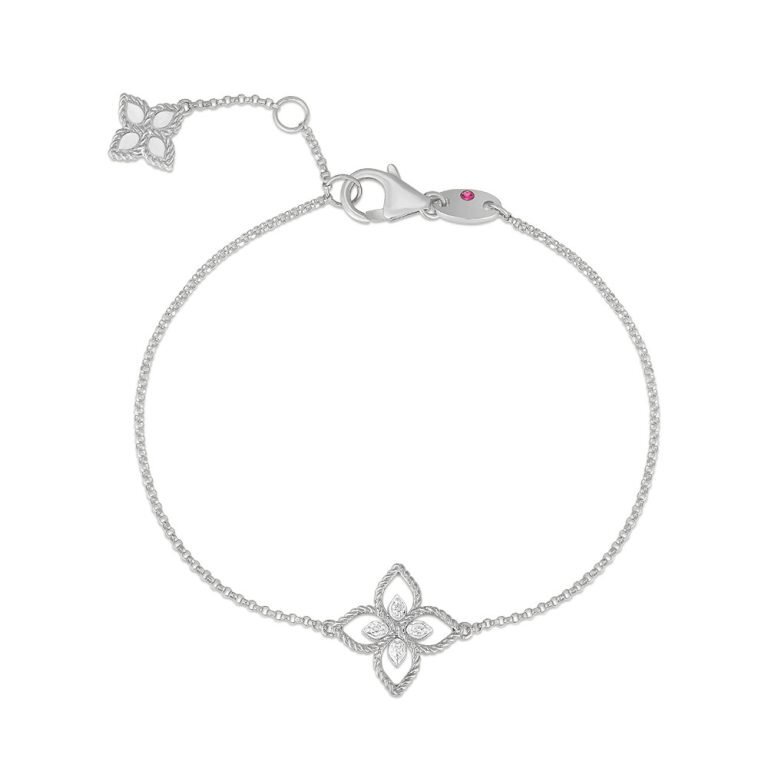 ROBERTO-COIN-PRINCESS-FLOWER-BRACELET-18K-WHITE-GOLD-WITH-DIAMOND-ONE-FLOWER-SMALL-VERSION-ADR777BR2666-768x768