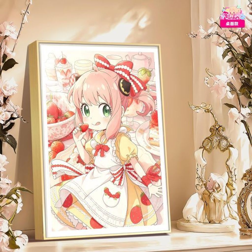 海外代購阿喵畫社_甜心寶貝_阿尼亞·福傑_間諜過家家新品12K主題氛圍週邊_牆面_3