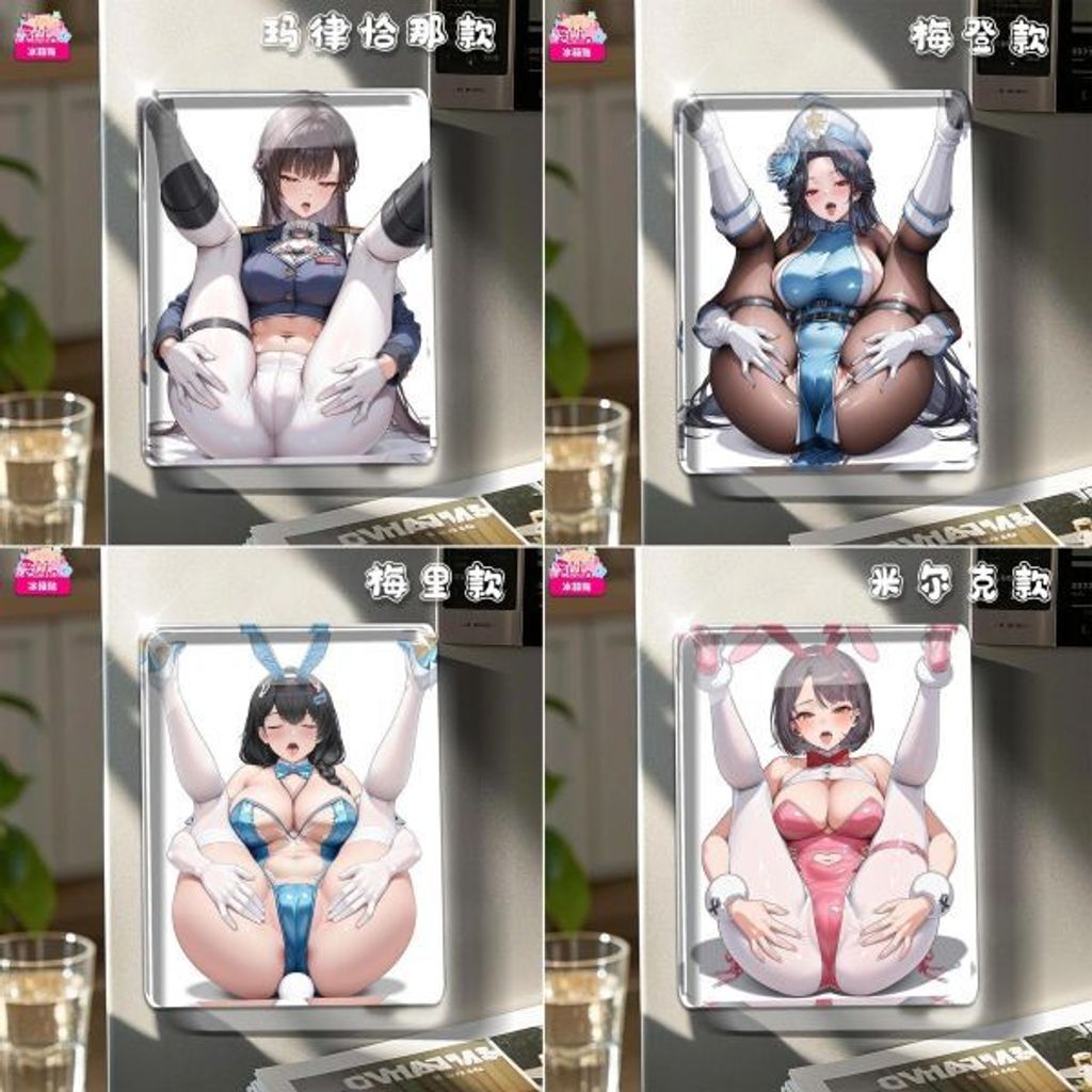 海外代購阿喵畫社_動漫冰箱貼第一百二十一彈_勝利女神高透壓克力磁吸冰箱貼_1
