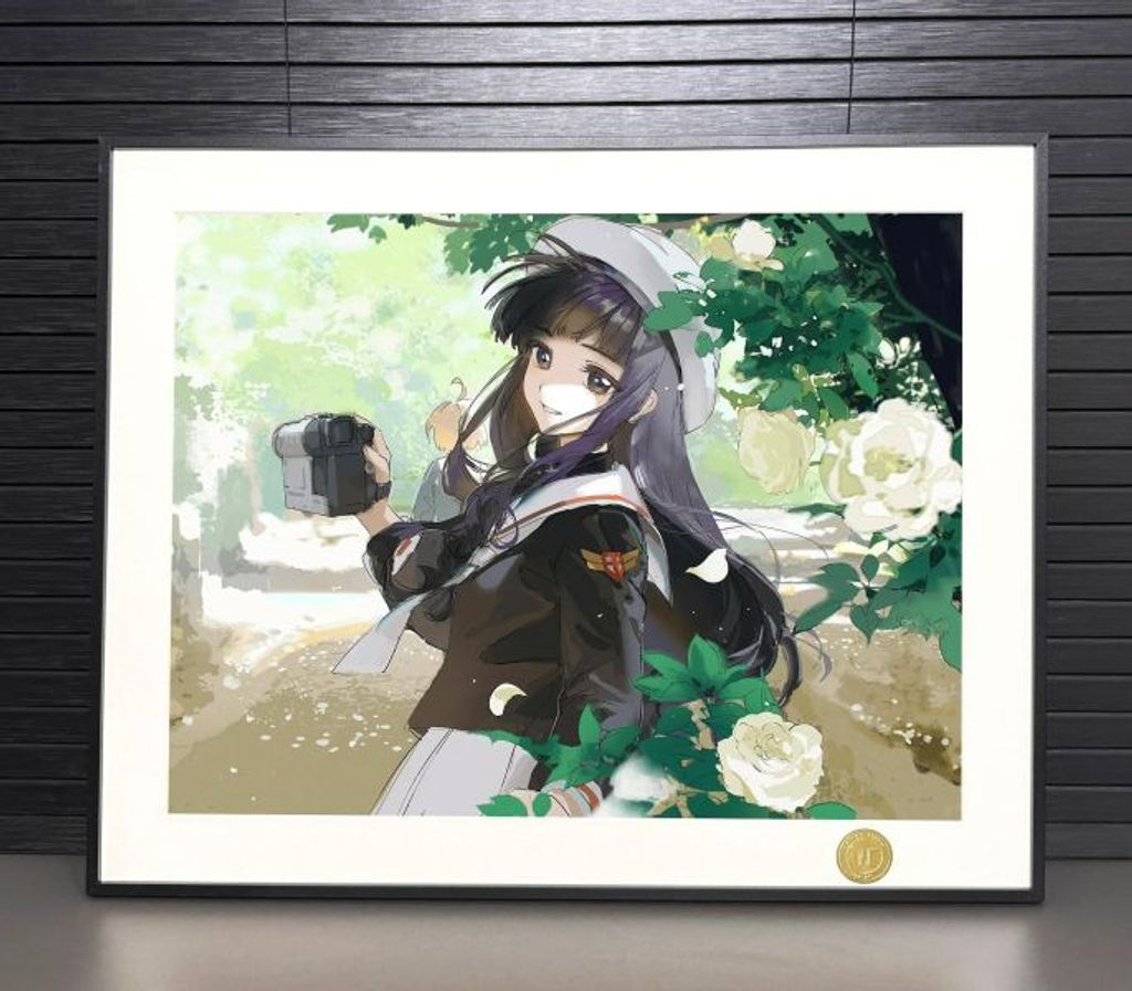 海外代購H2工作室_《大道寺知世》魔卡少女櫻百變小櫻裝飾畫_3