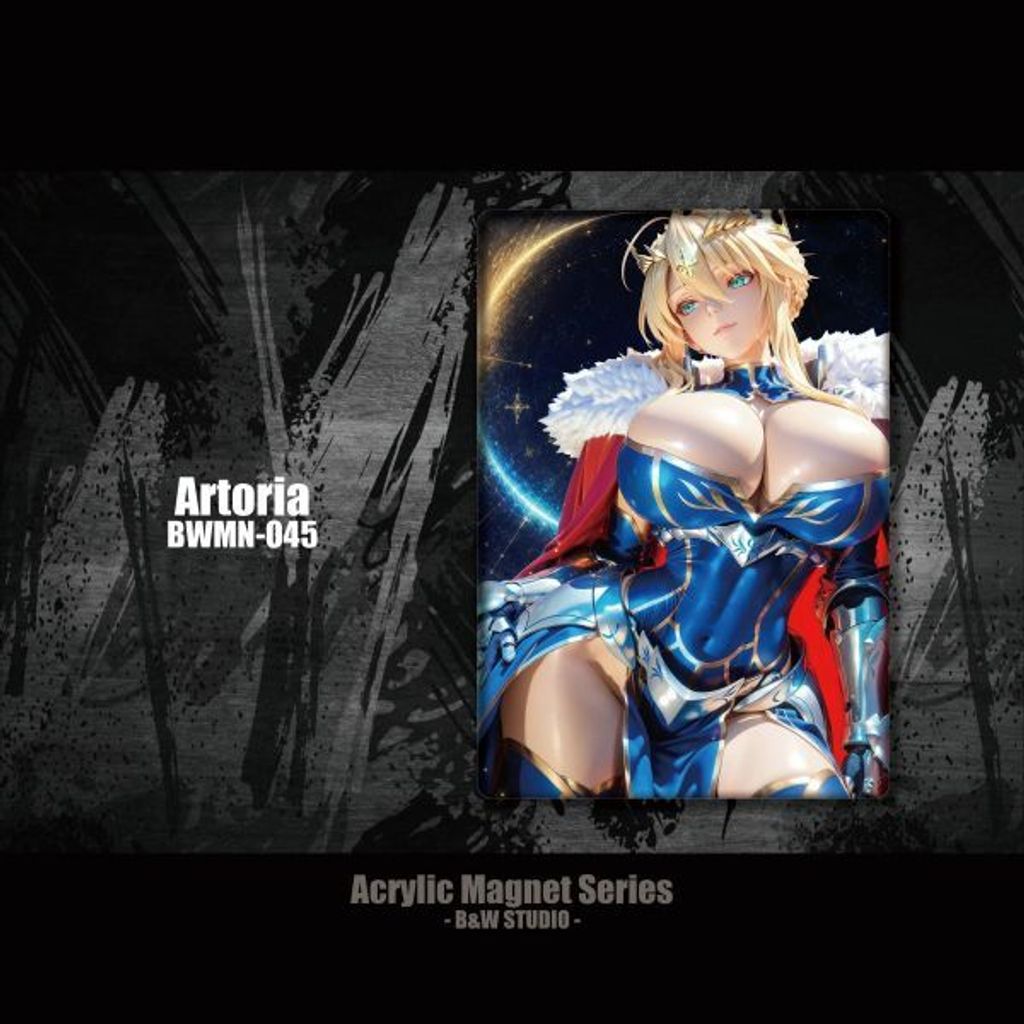 海外代購黑白畫映_B&W_Studio_Artoria阿爾託莉雅亞克力冰箱貼_B_2