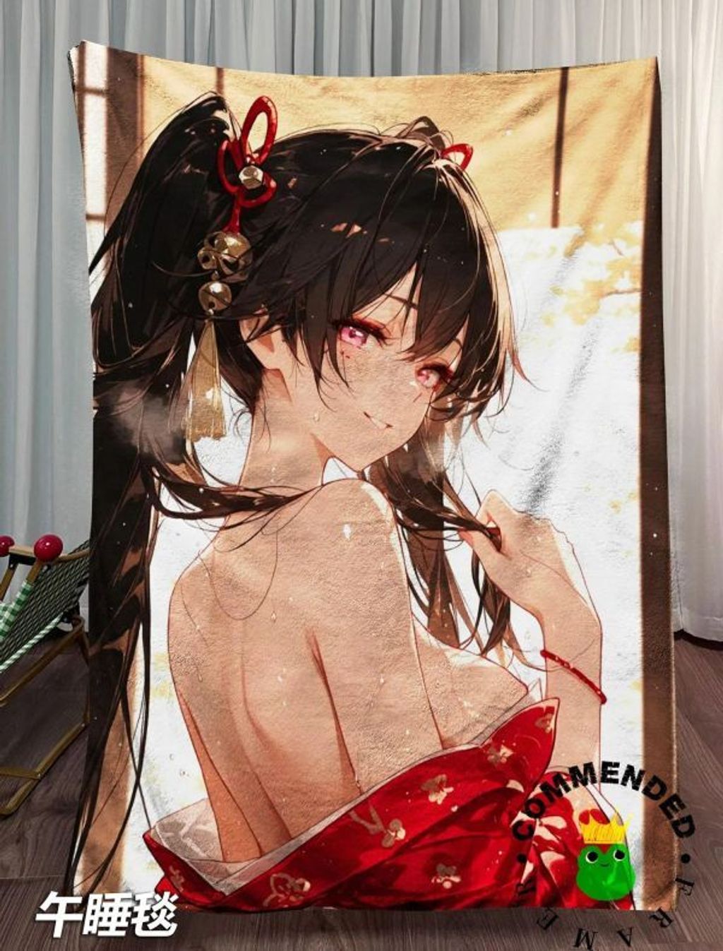 海外代購皇呱_《和服花火》崩壞：星穹鐵道裝飾畫_午睡毯_地毯_4