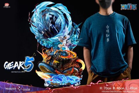 預定東映動畫_《航海王》_技能係列第一彈·尼卡路飛收藏級雕像《GEAR_5》_2