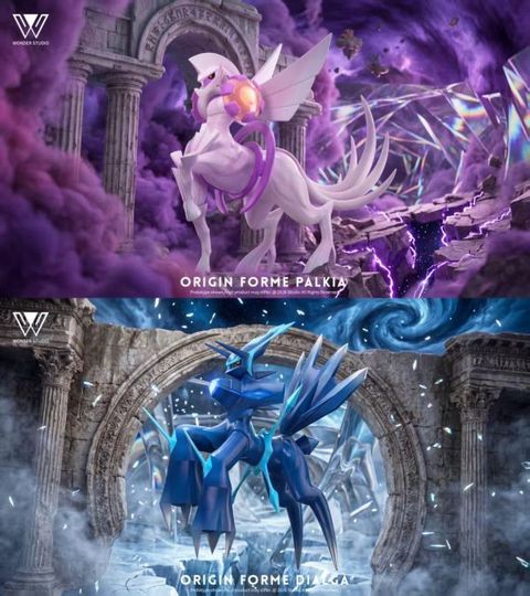 預定玩得_Wonder_帝牙盧卡，帕路奇亞（起源形態）_1