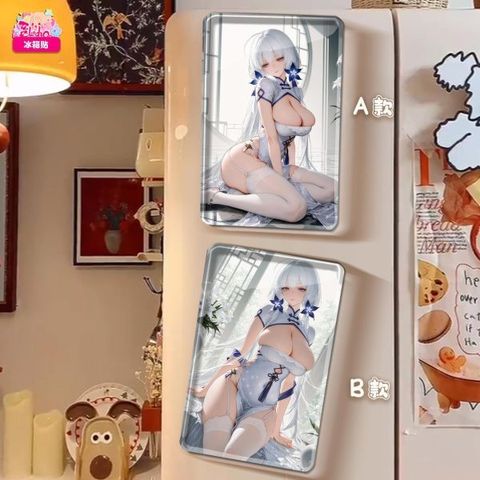 海外代購阿喵畫社_古韻_光輝-碧藍航線雙聯_12k組合超清裝飾畫_冰箱貼_2