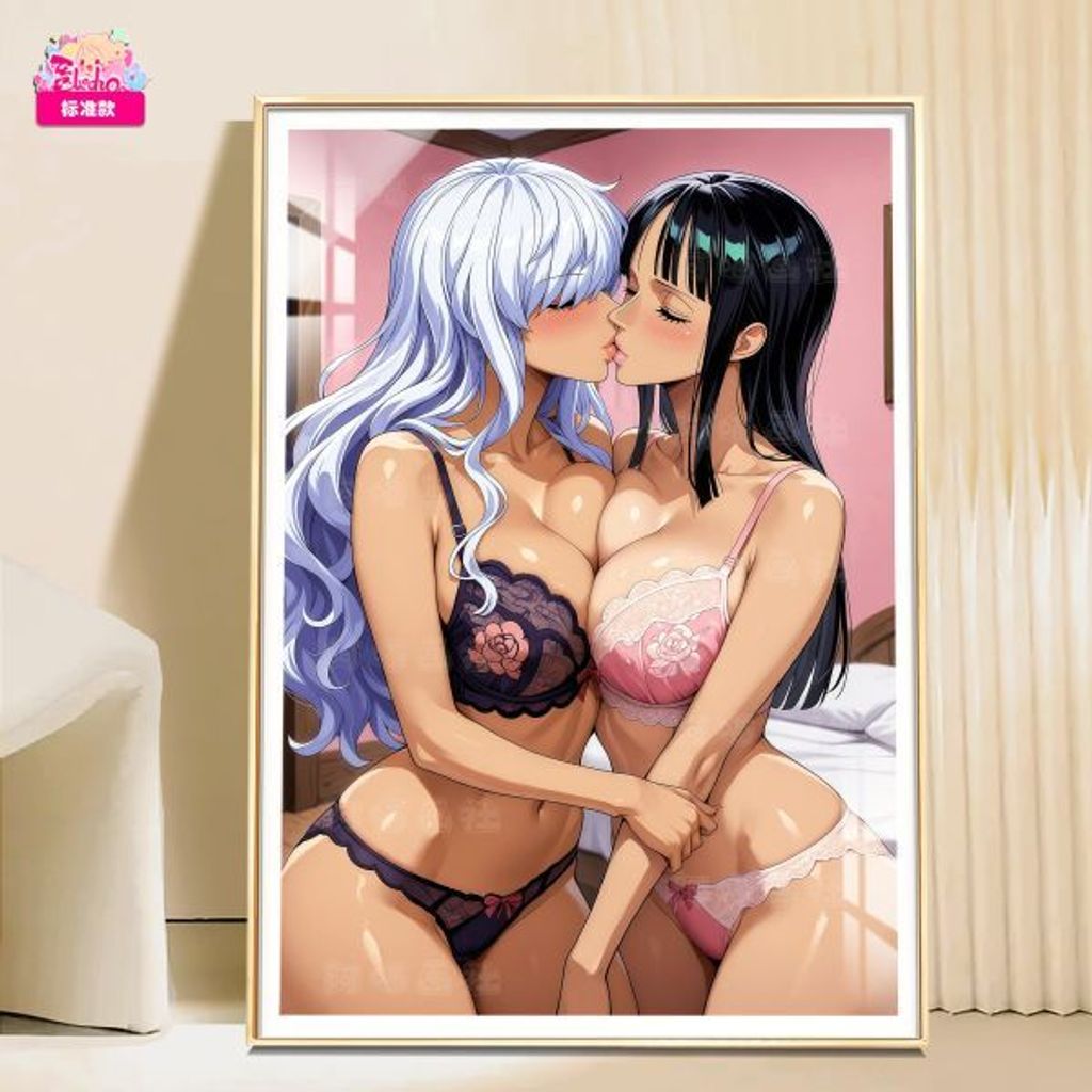 海外代購阿喵畫社_夏洛特x羅賓_新品12K超清主題裝飾週邊_午睡毛毯_冰箱貼_1