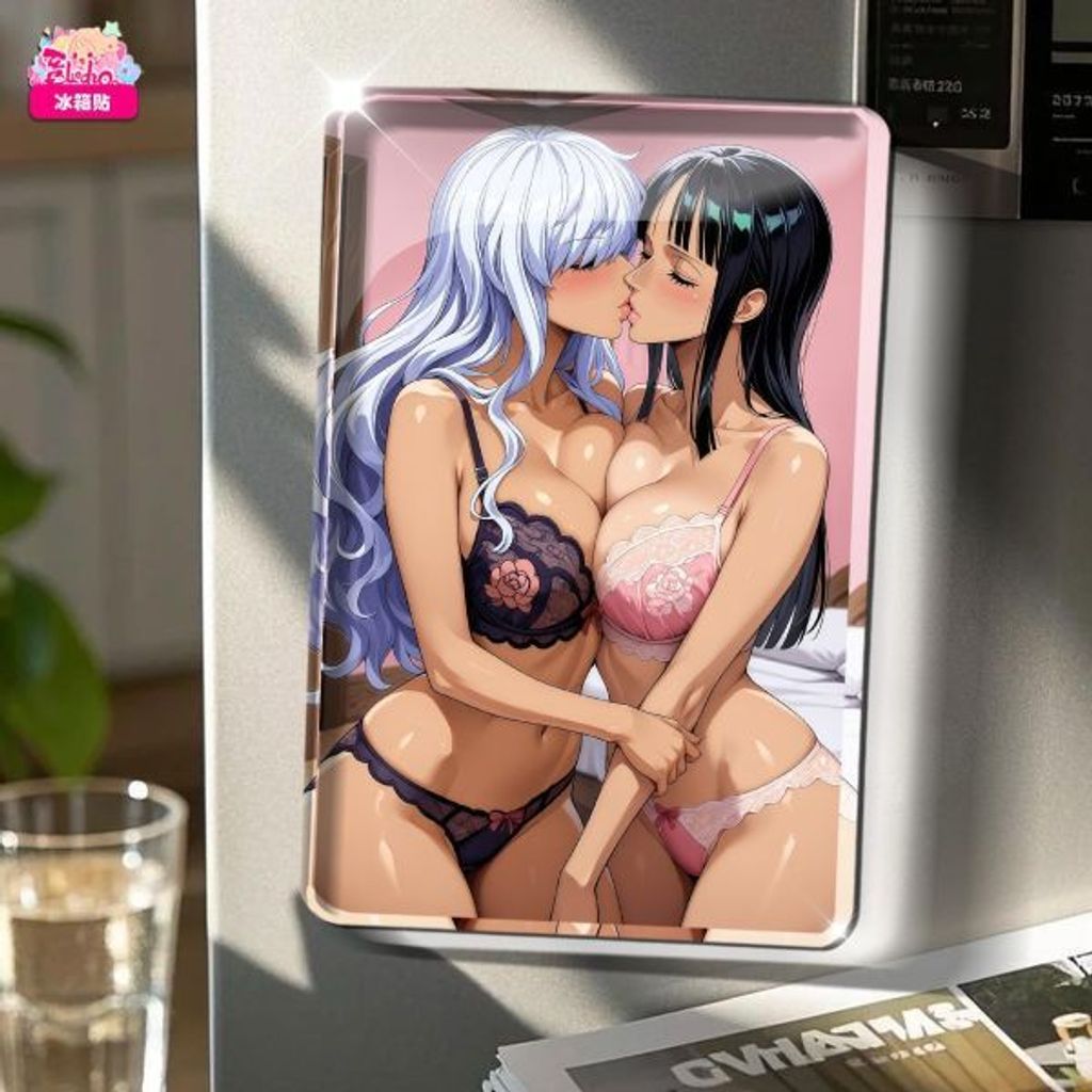 海外代購阿喵畫社_夏洛特x羅賓_新品12K超清主題裝飾週邊_午睡毛毯_冰箱貼_4