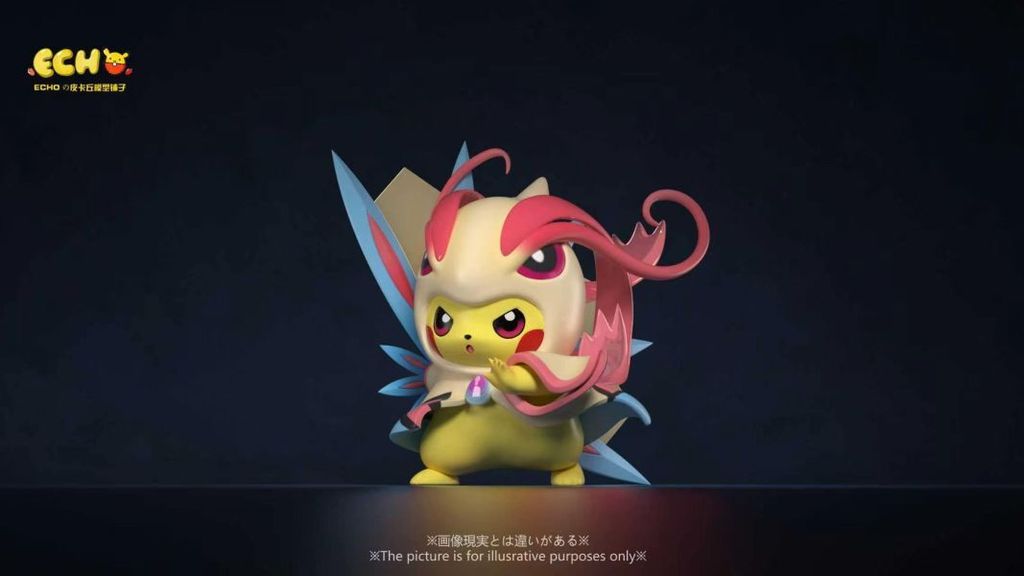 預定ECHO_皮卡丘模型鋪子_皮模鋪_美娜斯變裝皮卡丘_3