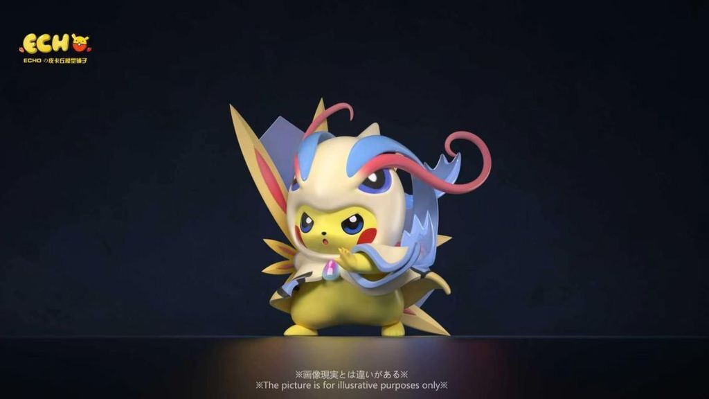 預定ECHO_皮卡丘模型鋪子_皮模鋪_美娜斯變裝皮卡丘_7