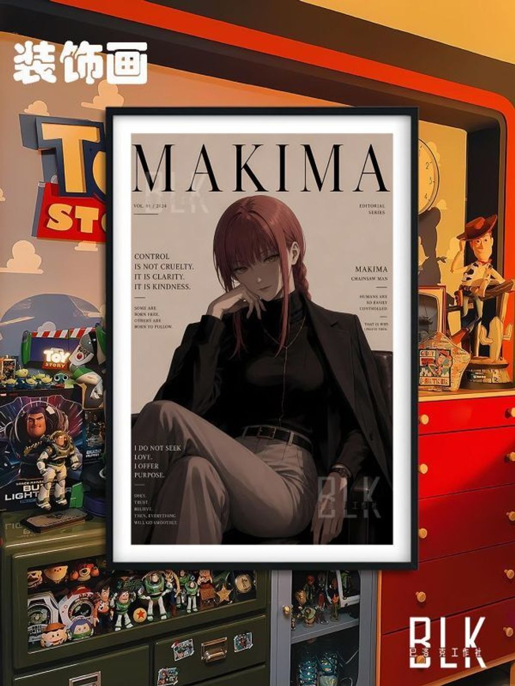 海外代購巴洛克_《雜誌瑪奇瑪》Chainsaw_Man電鋸人蕾塞篇電次帕瓦動畫裝_1
