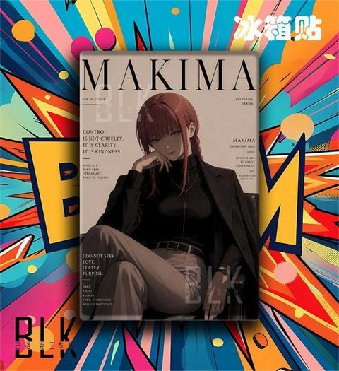 海外代購巴洛克_《雜誌瑪奇瑪》Chainsaw_Man電鋸人蕾塞篇電次帕瓦動畫裝_2