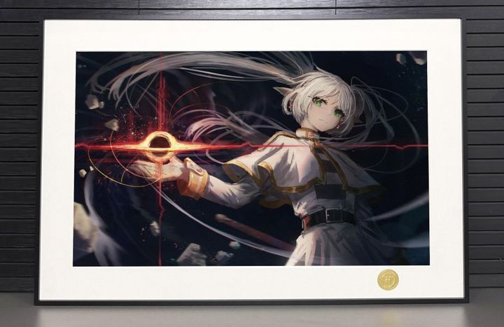 海外代購H2_《魔法芙莉蓮》葬送的芙莉蓮Frieren動畫二次元裝飾畫_2