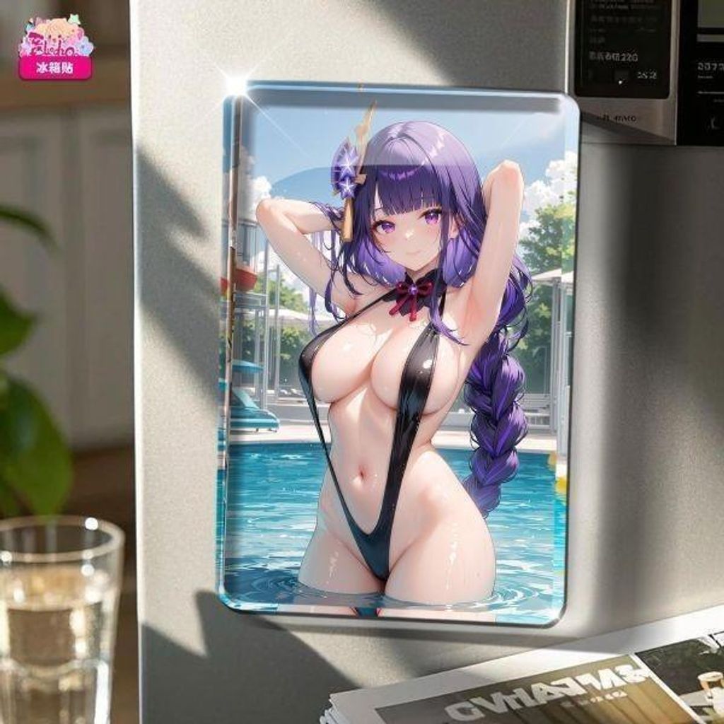 海外現貨阿喵畫社_水著_雷電將軍_12k主題超清裝飾_3