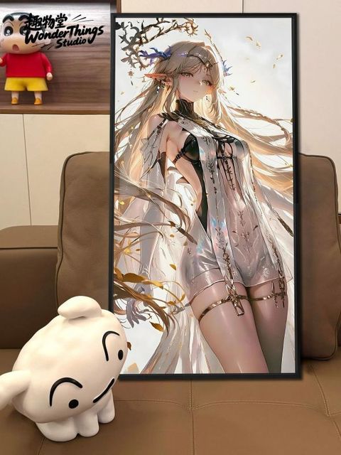 海外代購趣物堂_《落葉之聖女》鳴潮卡提希婭晶瓷裝飾畫_1