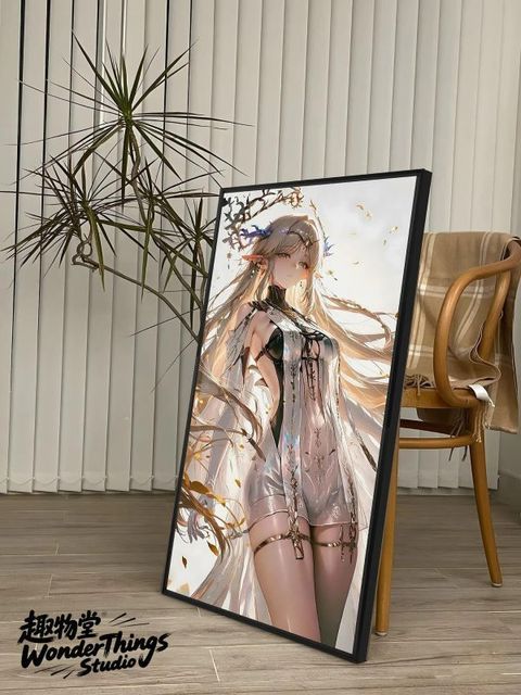 海外代購趣物堂_《落葉之聖女》鳴潮卡提希婭晶瓷裝飾畫_5